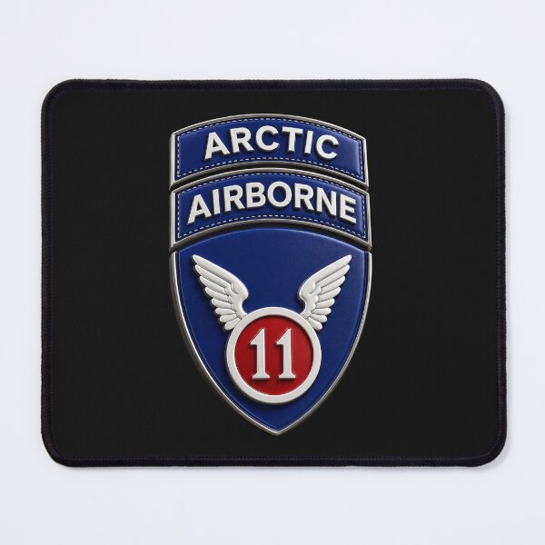 Item preview, 11th Airborne Division w Arctic Tab wo txt - 3D - Enhanced designed and sold by Military Insignia Products.