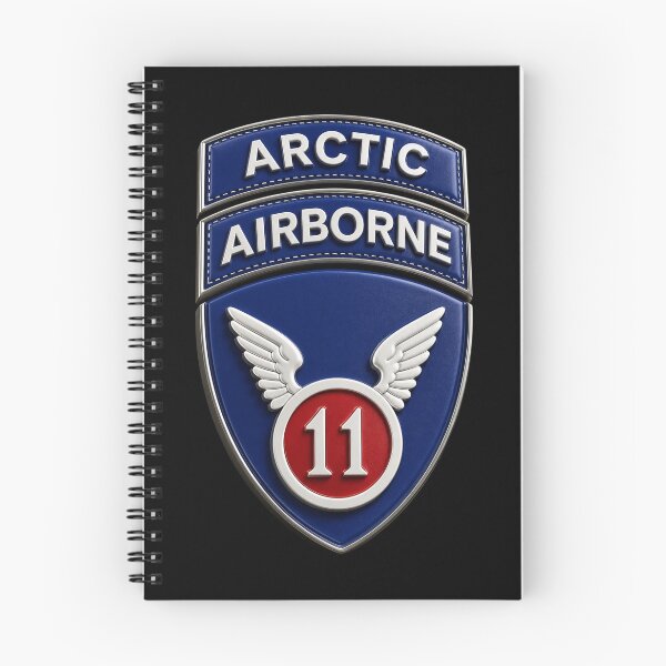 Item preview, 11th Airborne Division w Arctic Tab wo txt - 3D - Enhanced designed and sold by Military Insignia Products.