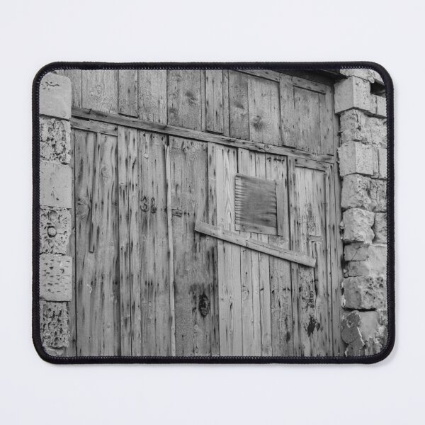 Item preview, Rustic Wooden Door Set in Weathered Stone Architectural Feature designed and sold by Nmallia.