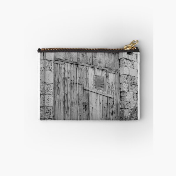 Item preview, Rustic Wooden Door Set in Weathered Stone Architectural Feature designed and sold by Nmallia.