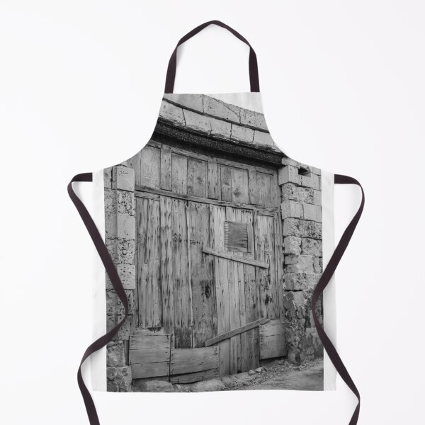 Item preview, Rustic Wooden Door Set in Weathered Stone Architectural Feature designed and sold by Nmallia.