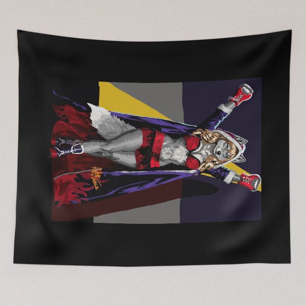 Item preview, Wolf Boxer Woman designed and sold by KlakkDrawsStuff.