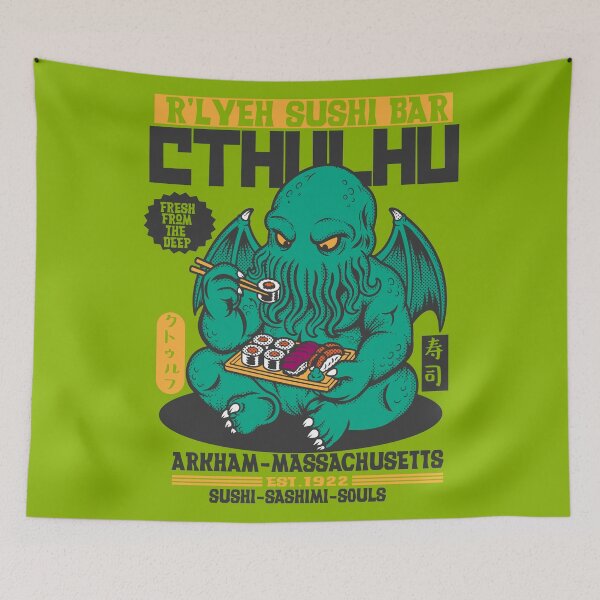 Item preview, Cthulhu Sushi Restaurant designed and sold by edcarj82.