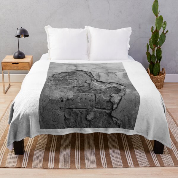 Item preview, Detailed View of Weathered Concrete and Brick Wall Surface designed and sold by Nmallia.