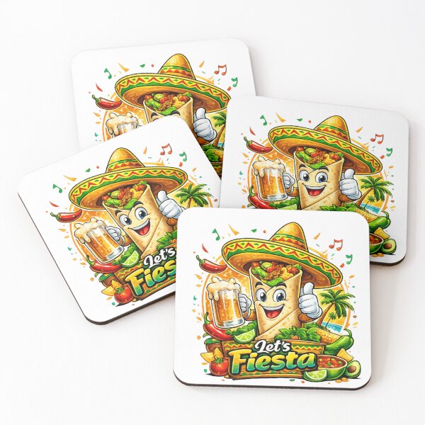 Item preview, Let's Fiesta designed and sold by AllRoundTees.