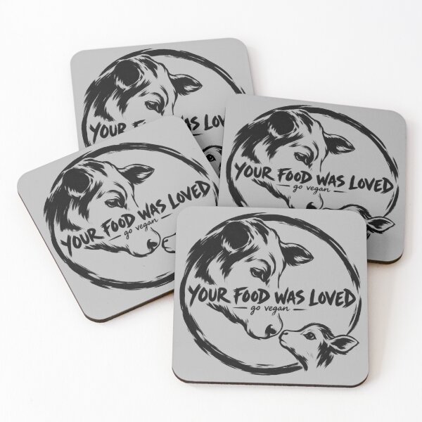 Item preview, Your food was loved go vegan designed and sold by Lenock.