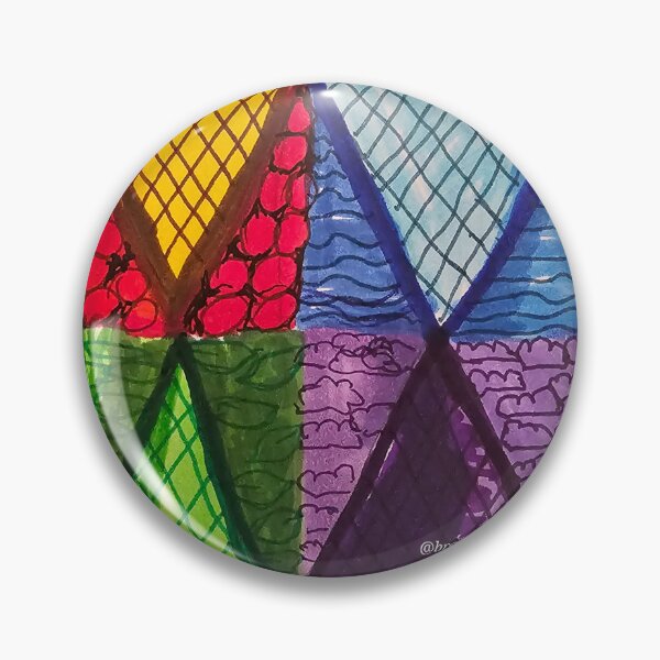 Item preview,  Rainbow diamonds and grids designed and sold by DancingCreek.