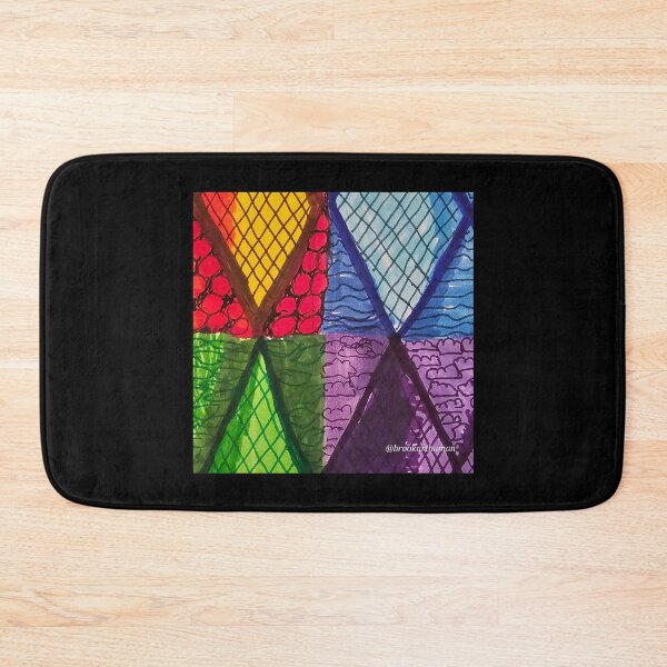 Item preview,  Rainbow diamonds and grids designed and sold by DancingCreek.