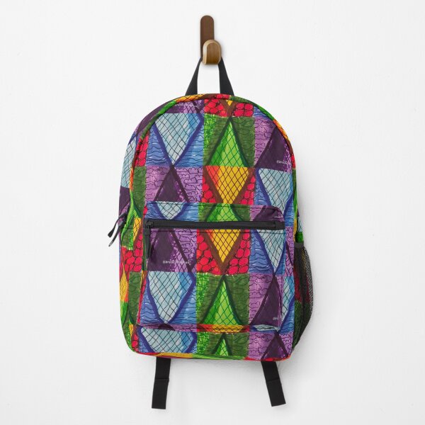 Item preview, Rainbow diamonds and grids designed and sold by DancingCreek.