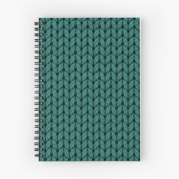 Item preview, Teal Knitted Fabric Texture – Cozy Yarn Pattern designed and sold by blankTeeShirt.