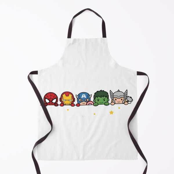 Item preview, Cute Chibi Superhero Team Peeking Graphic designed and sold by MAXIZPRINT.