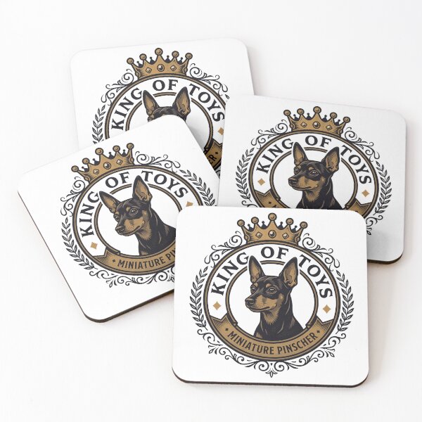 Item preview, King of Toys Miniature Pinscher Design for Dog Lovers designed and sold by GroovyGoody.