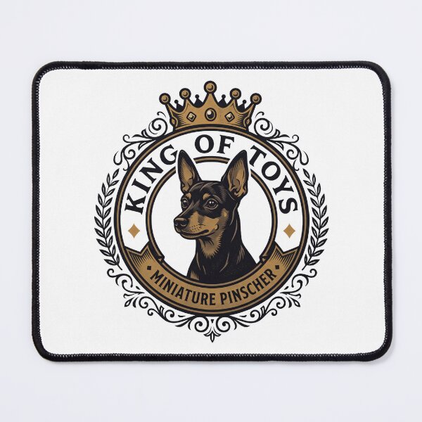 Item preview, King of Toys Miniature Pinscher Design for Dog Lovers designed and sold by GroovyGoody.