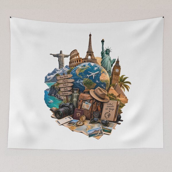 Item preview, Colecciona momentos, no cosas, amantes de los viajes alrededor del mundo. designed and sold by J-Impression.