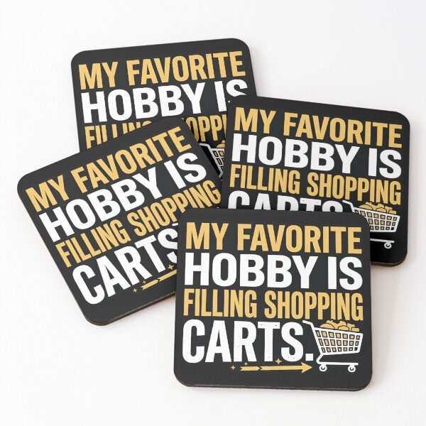 Item preview, My Favorite Hobby Is Filling Shopping Carts Online Shopping Humor designed and sold by DuckOddity.