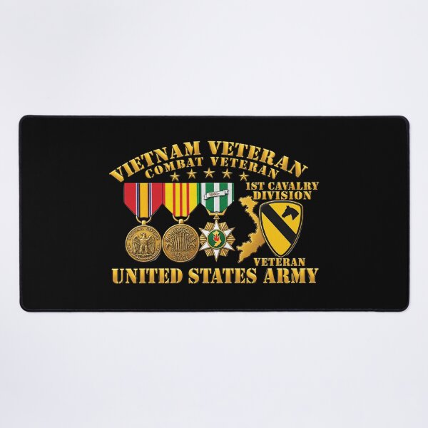 Item preview, Army - Vietnam  Vet - w Medals - VN - 1st Cav Division - 3D - Enhanced designed and sold by Military Insignia Products.