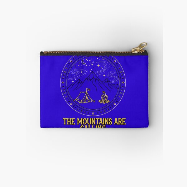 Item preview, Boho Mystical Mountain Badge - The Mountains Are Calling designed and sold by LuxeBuzz.