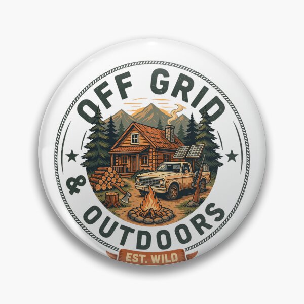 Item preview, Off Grid Hunter Shirt – Rugged Wilderness Homestead Outdoor Desi designed and sold by Mahilis.