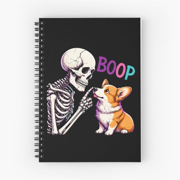 Item preview, Funny Corgi Boop Skeleton – Spooky Cute Halloween Dog  designed and sold by HiPatti.