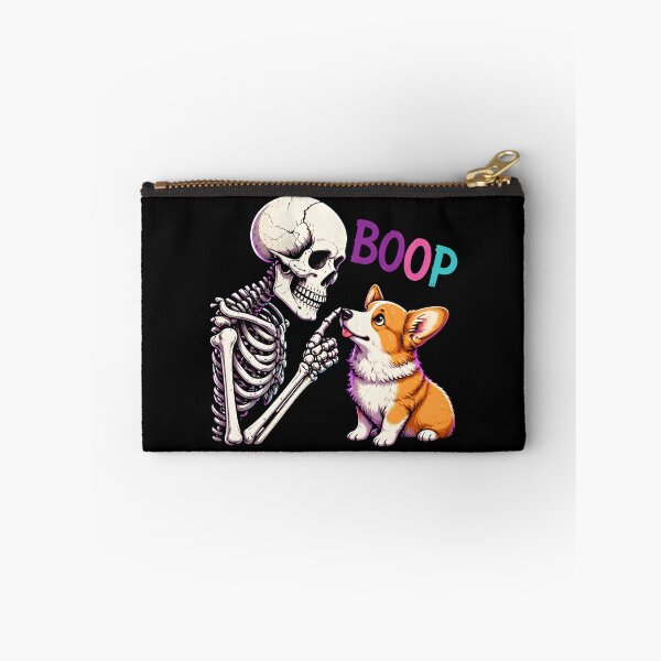Item preview, Funny Corgi Boop Skeleton – Spooky Cute Halloween Dog  designed and sold by HiPatti.