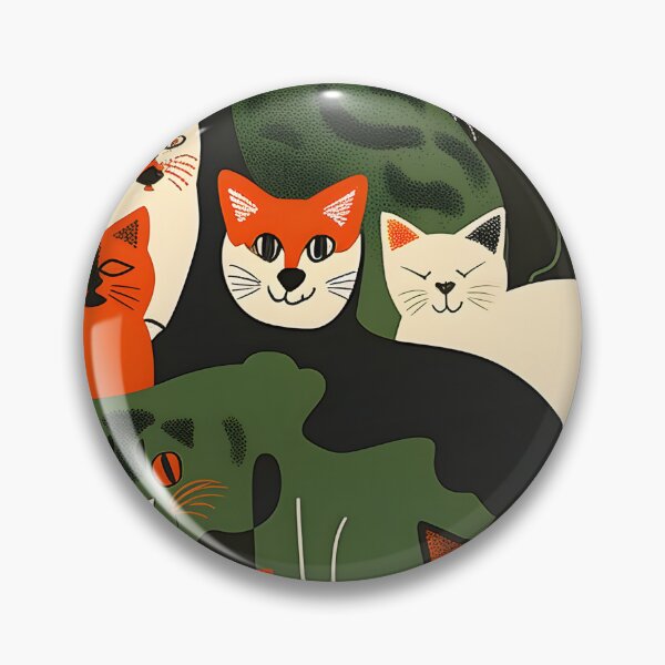 Item preview, Colorful Cats Pattern designed and sold by xiao xuans.