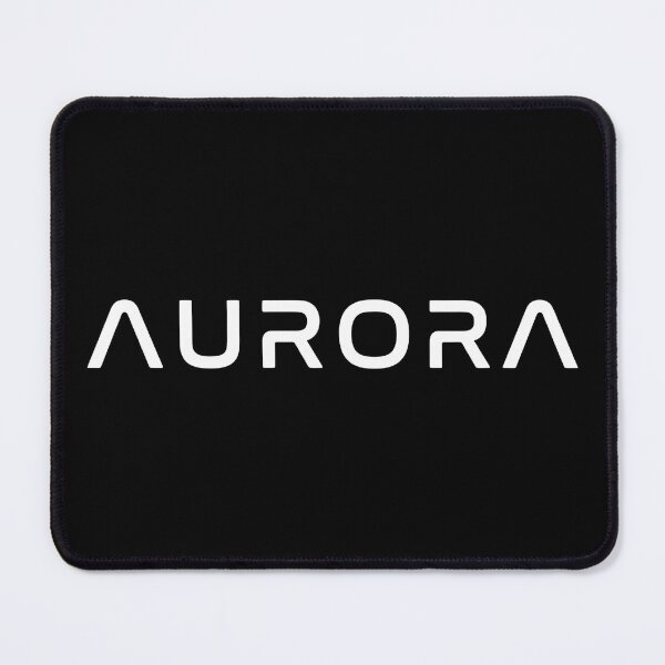 Item preview, Aurora Text Logo Horizontal White designed and sold by AuroraBHSeeding.