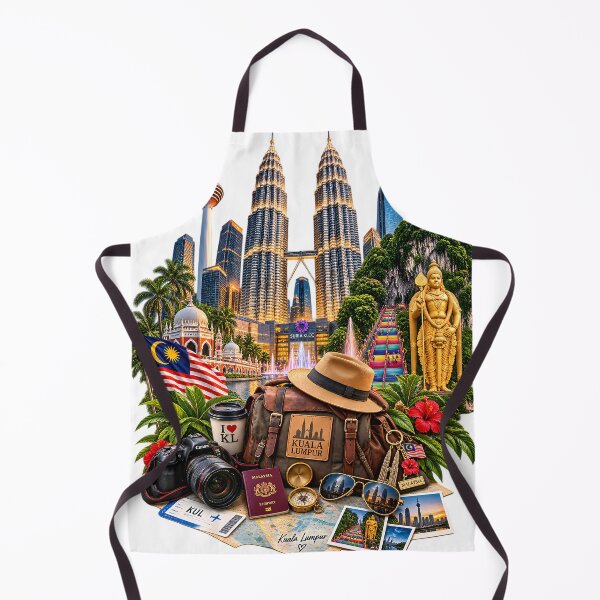 Item preview, Kuala Lumpur Malaysia – Travel, Petronas Towers and Batu Caves designed and sold by J-Impression.