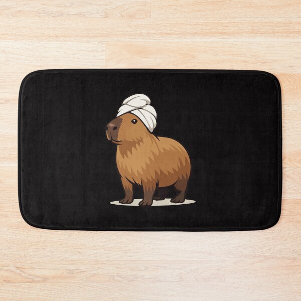 Artikelvorschau, Lustiges Geschenk mit Turban-Capybara für Tierliebhaber, Kinder und Humorbegeisterte entworfen und verkauft von stylishdzign.