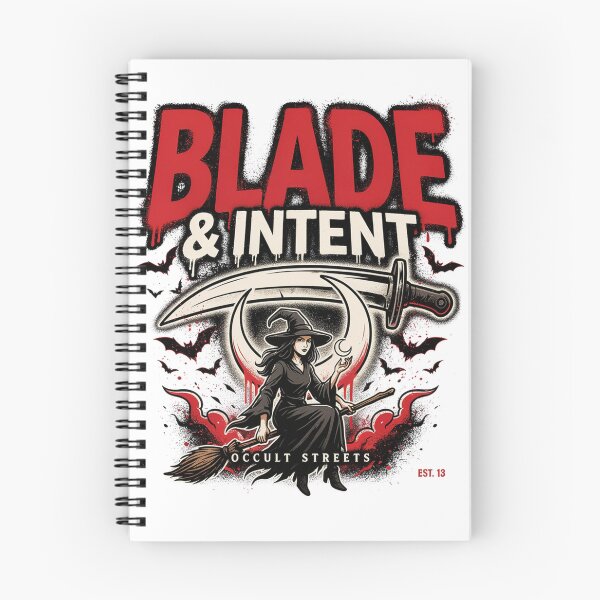 Item preview, Blade & Intent Witch T-Shirt | Occult Dagger Halloween Graphic Tee v3 designed and sold by DarylWelsh2024.