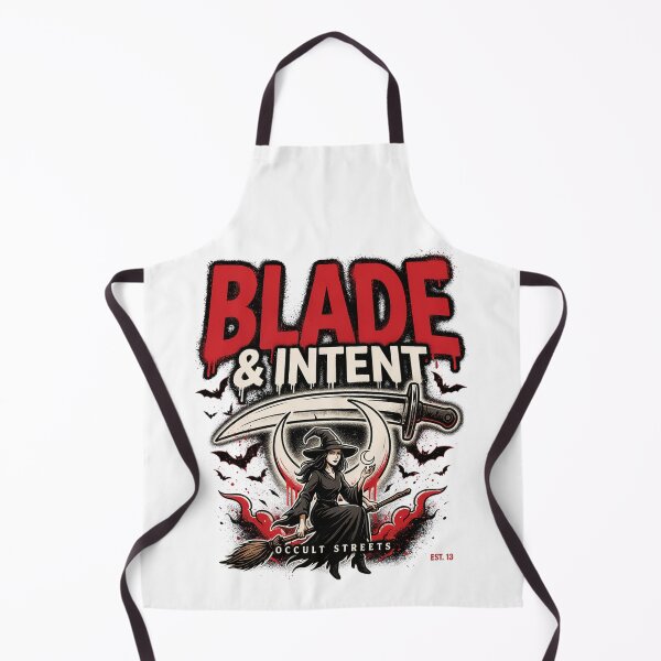 Item preview, Blade & Intent Witch T-Shirt | Occult Dagger Halloween Graphic Tee v3 designed and sold by DarylWelsh2024.