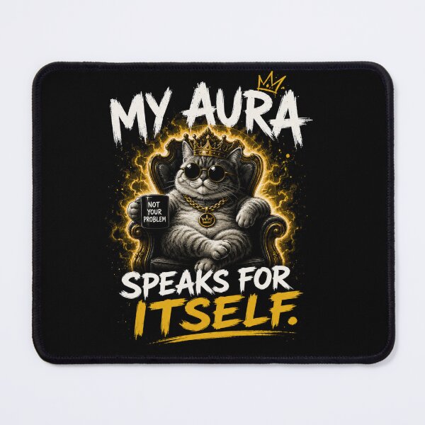 Item preview, My Aura Speaks For Itself - Funny Streetwear designed and sold by Furyus.