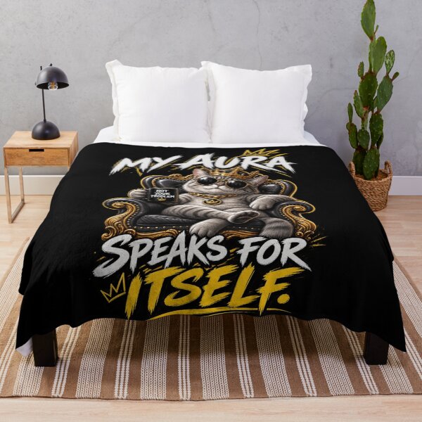 Item preview, My Aura Speaks For Itself - Funny Streetwear designed and sold by Furyus.