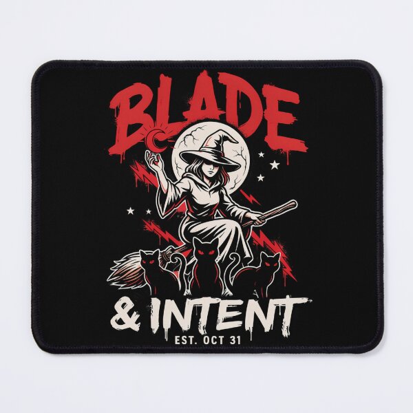 Item preview, Blade & Intent Witch T-Shirt | Occult Dagger Halloween Graphic Tee v4 designed and sold by DarylWelsh2024.