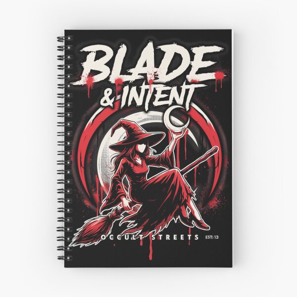 Item preview, Blade & Intent Witch T-Shirt | Occult Dagger Halloween Graphic Tee v5 designed and sold by DarylWelsh2024.