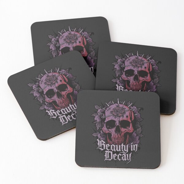 Item preview, Mallgoth Skull Dark Roses designed and sold by Apes of Wrath.
