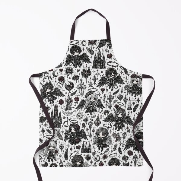 Item preview, Dark Angel Gothic Doodle Pattern designed and sold by i-corp.