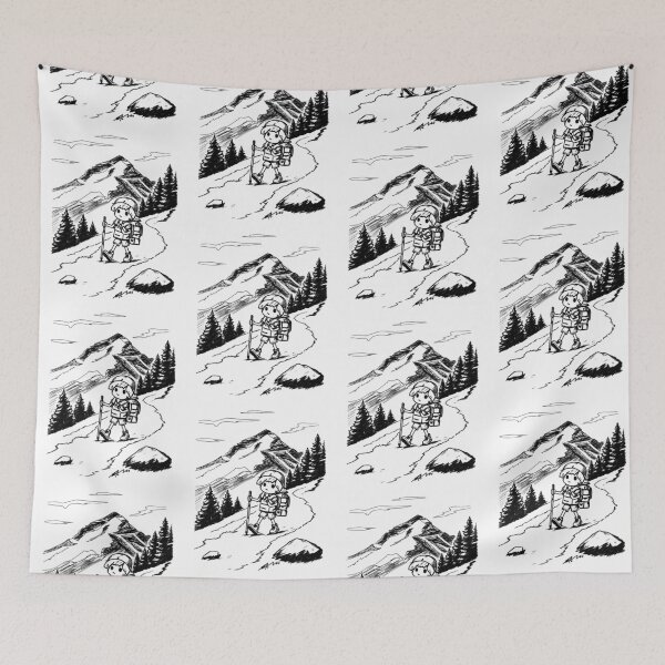 Item preview, Hiker designed and sold by Tanya Zevallos.