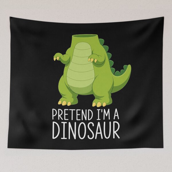 Item preview, Pretend I’m a Dinosaur Costume Halloween Easy Funny T-Rex  designed and sold by clothesy7.