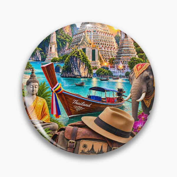 Item preview, Thailand Travel – Beaches, temples, elephants and tropical adventure designed and sold by J-Impression.