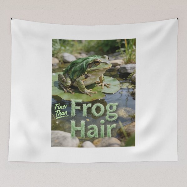 Item preview, Finer Than Frog Hair Print designed and sold by Lichentroupe63.