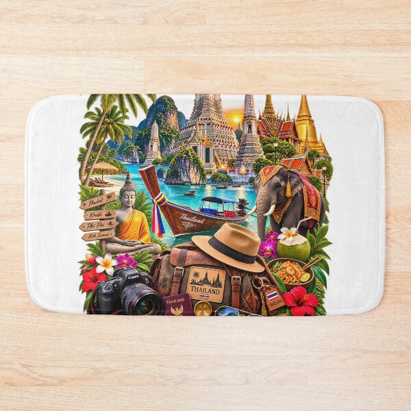 Item preview, Thailand Travel – Beaches, temples, elephants and tropical adventure designed and sold by J-Impression.