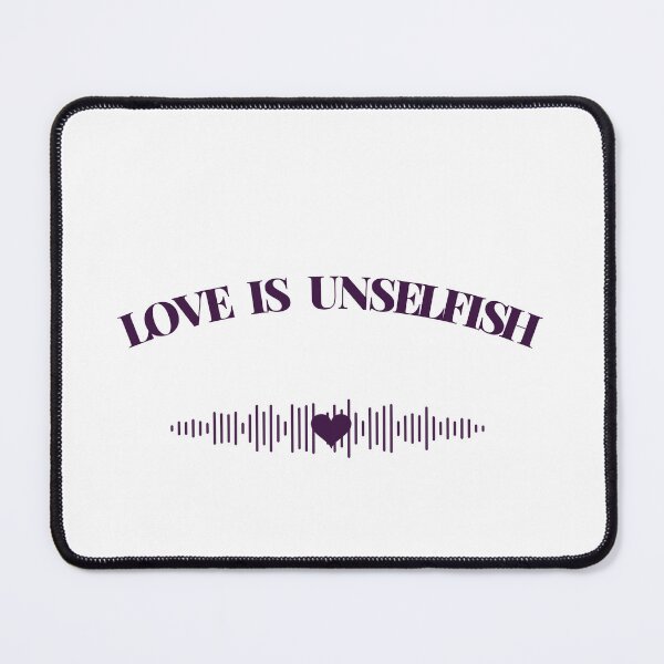 Item preview, Love Is Unselfish Purple Font designed and sold by DRHamm.