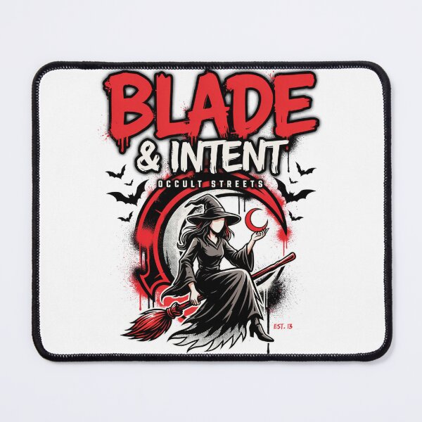 Item preview, Blade & Intent Witch T-Shirt | Occult Dagger Halloween Graphic Tee v6 designed and sold by DarylWelsh2024.