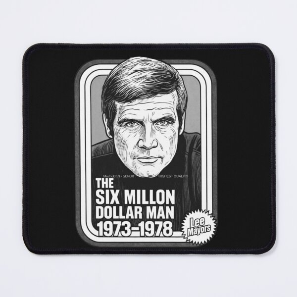 Item preview, The Six Million Dollar Man Vintage Portrait Design designed and sold by Reginaldz.