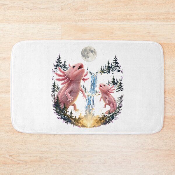 Item preview, Moonlit Axolotl Howl – Whimsical Night Axolotl Art for Animal Lovers & Cute Aquatic Creature Gifts designed and sold by Teetreasure2.