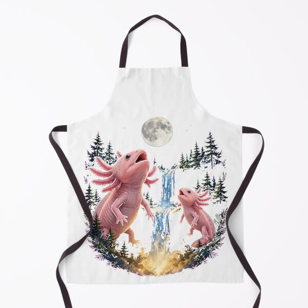 Item preview, Moonlit Axolotl Howl – Whimsical Night Axolotl Art for Animal Lovers & Cute Aquatic Creature Gifts designed and sold by Teetreasure2.