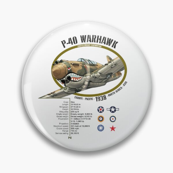 Item preview, P-40 WARHAWK CURTIS FLYING TIGERS PLANE LIGHT designed and sold by MUNZdesign.