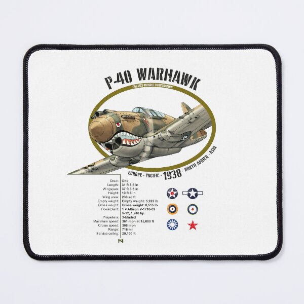 Item preview, P-40 WARHAWK CURTIS FLYING TIGERS PLANE LIGHT designed and sold by MUNZdesign.