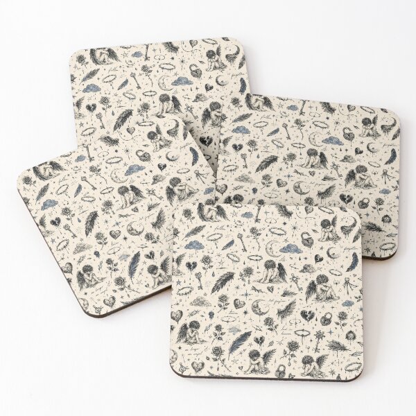 Item preview, Fallen Angel Sketchbook Pattern designed and sold by i-corp.