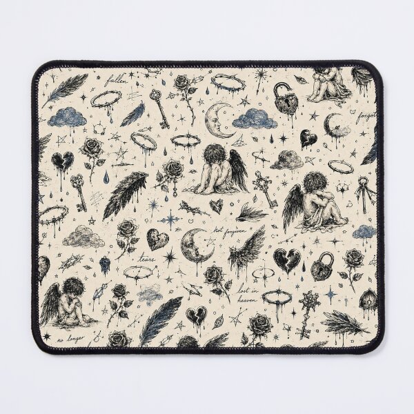Item preview, Fallen Angel Sketchbook Pattern designed and sold by i-corp.